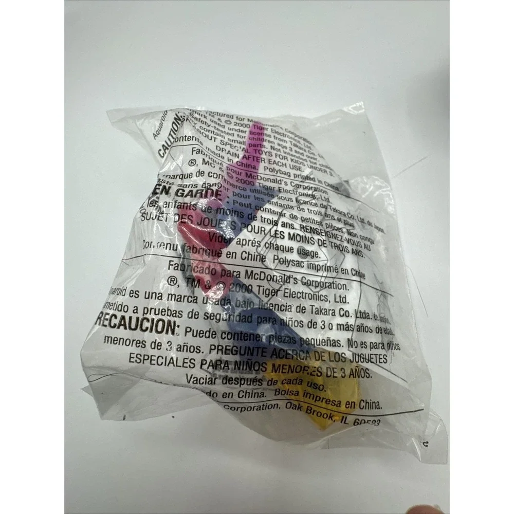 2001 McDonald's Tiger Electronics Aquaroid Lot of 2 - Fish & Jelly Fish‎